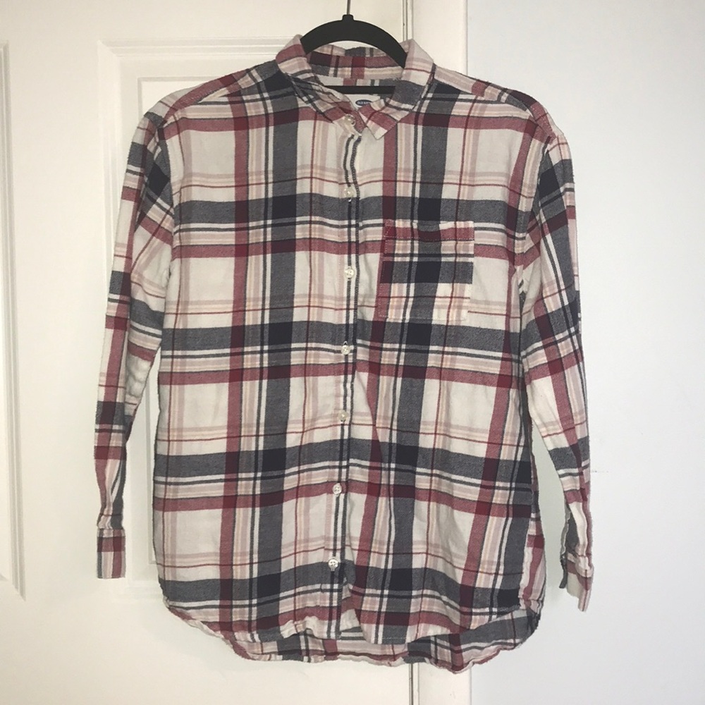 Old Navy Long-sleeve Boyfriend Flannel